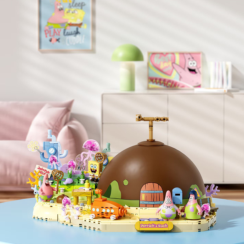 Spongebob Patrick Star Rock Ho - Kids First Education recensie en prijs
