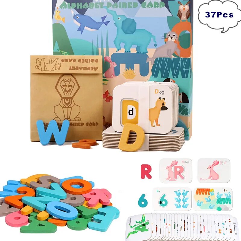 Montessori Alfabet Nummers Fla - Kids Education Number recensie en prijs